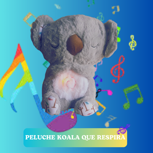 Peluche koala que respira . Peluche koala musical que respira